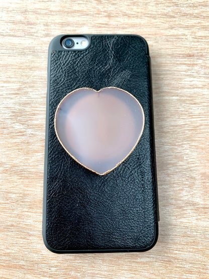 Agate Crystal Gemstone Phone Grip - CrystalBoutique.co.uk 