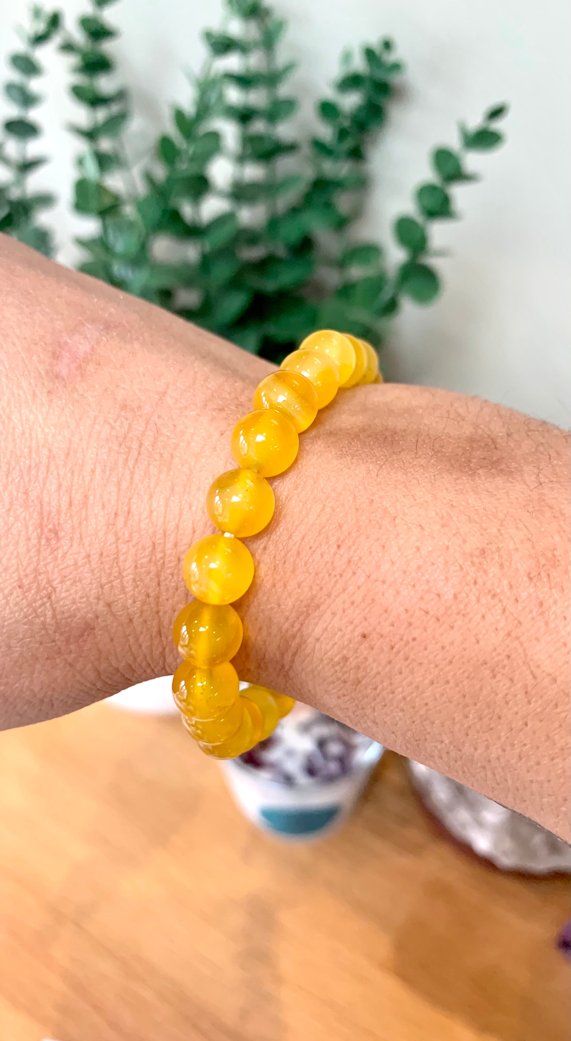 Honey 2025 calcite bracelet