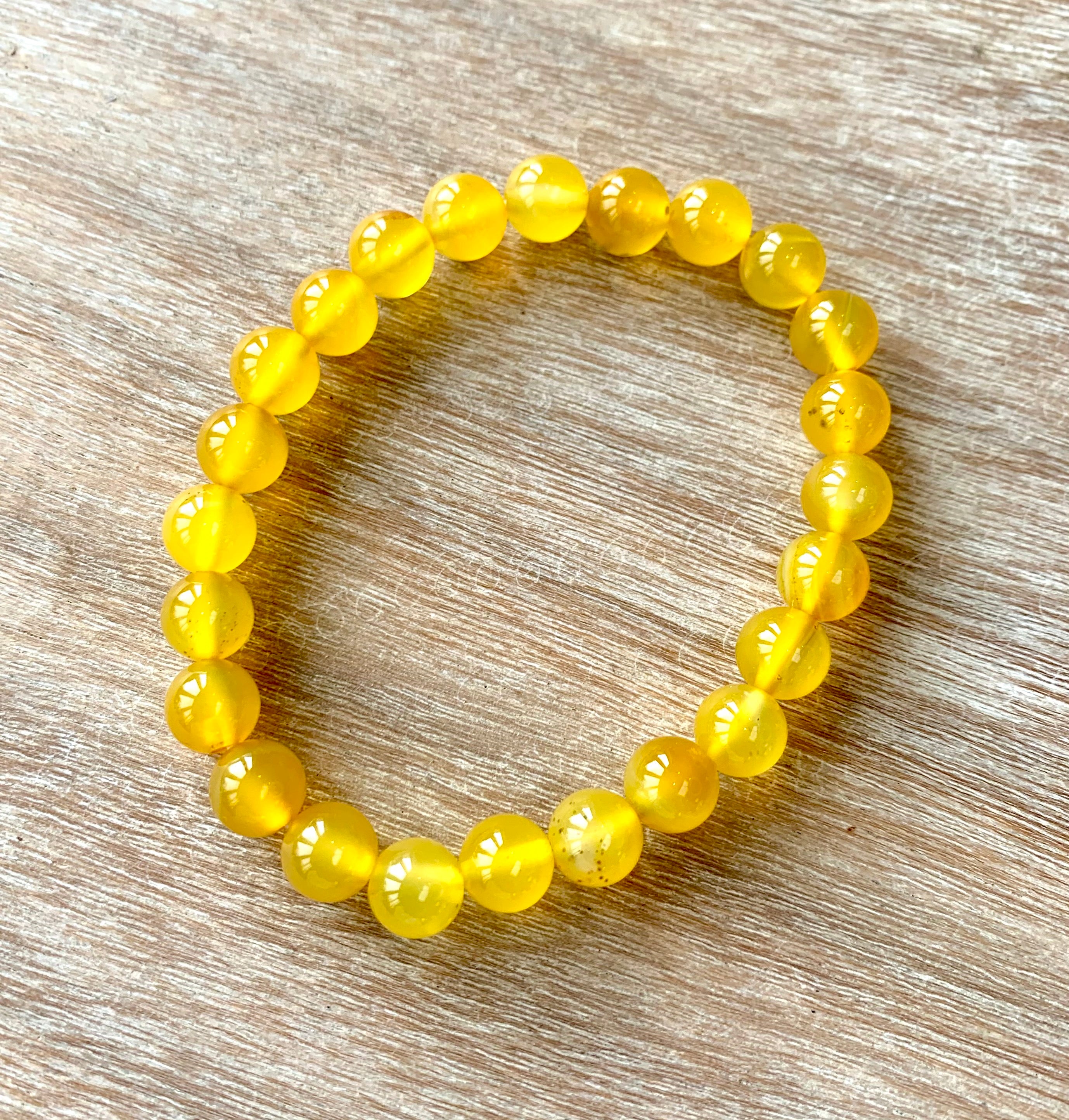 Honey hot sale calcite beads