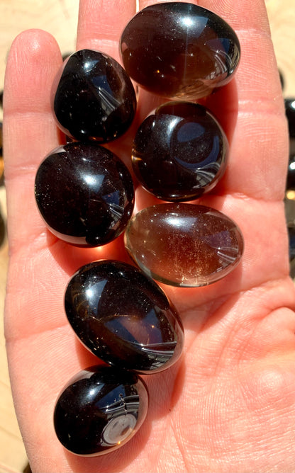 Smokey Quartz Polished Gemstone - Crystalboutique.co.uk