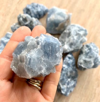 Calcite (Blue) Rough Crystal Stone