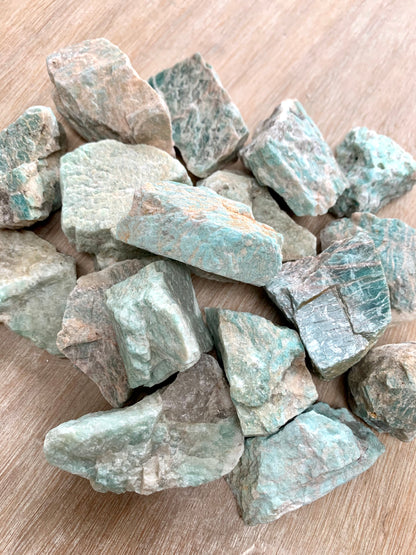 Amazonite Rough Crystal Stone