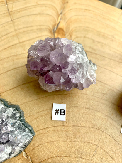 Amethyst Druzy Cluster Lilac 