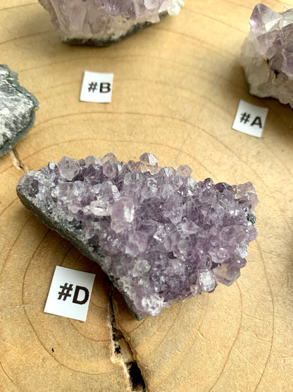 Amethyst Druzy Cluster Lilac 