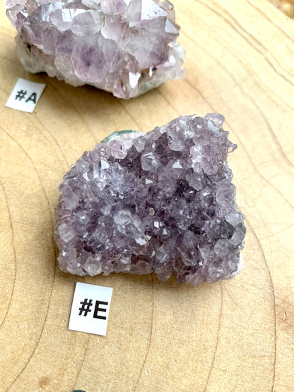 Amethyst Druzy Cluster Lilac 