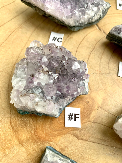 Amethyst Druzy Cluster Lilac 