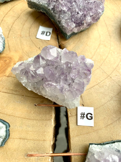 Amethyst Druzy Cluster Lilac 