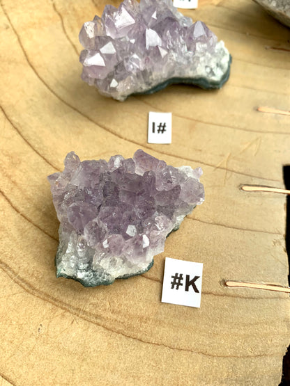 Amethyst Druzy Cluster Lilac 