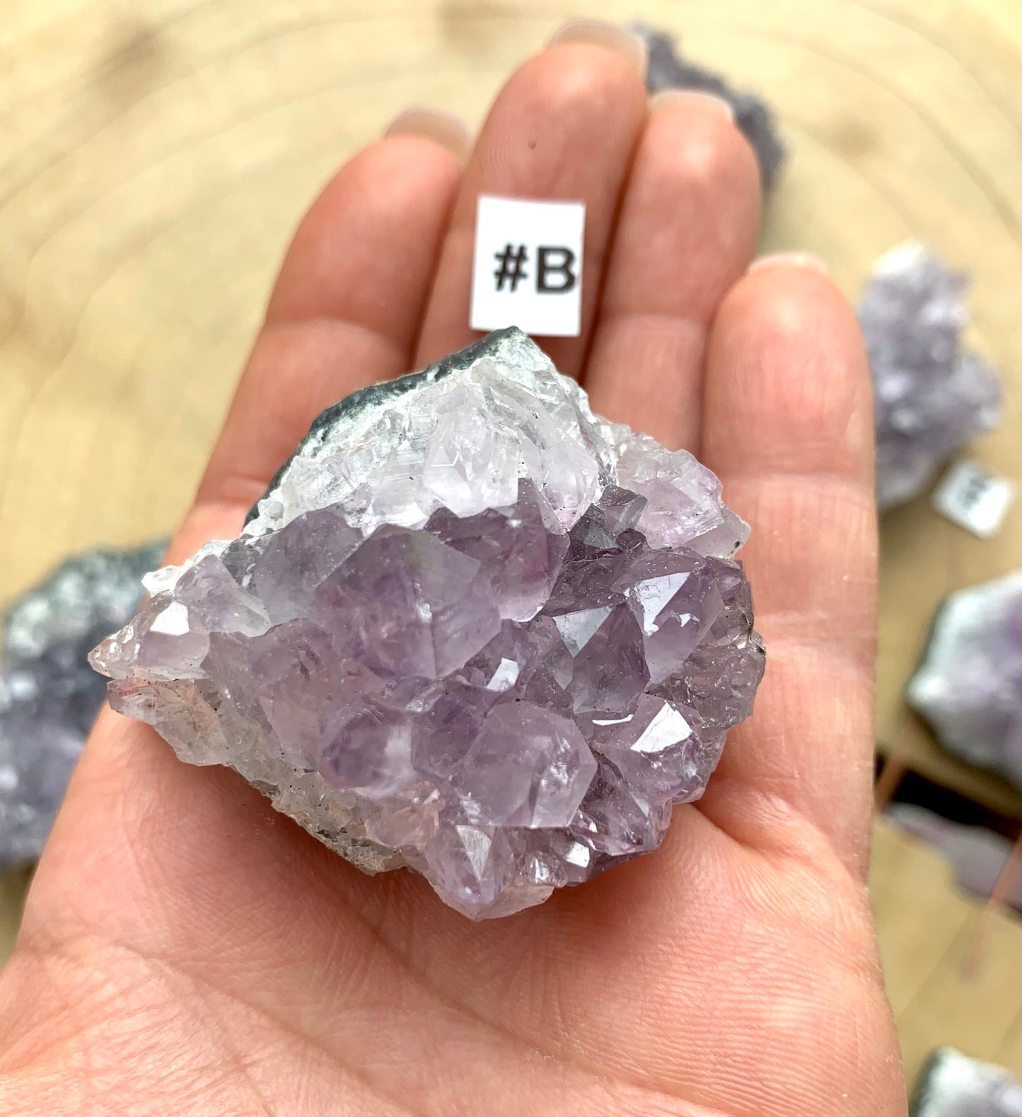 Amethyst Druzy Cluster Lilac 