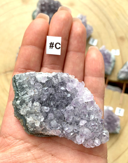 Amethyst Druzy Cluster Lilac 
