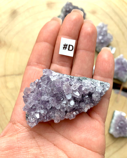Amethyst Druzy Cluster Lilac 