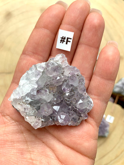 Amethyst Druzy Cluster Lilac 