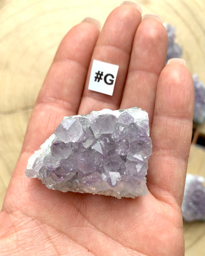 Amethyst Druzy Cluster Lilac 