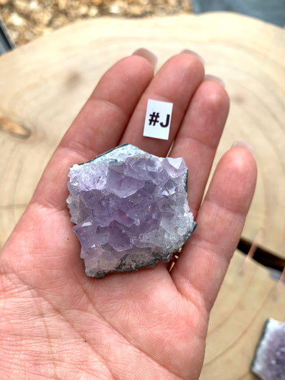 Amethyst Druzy Cluster Lilac 