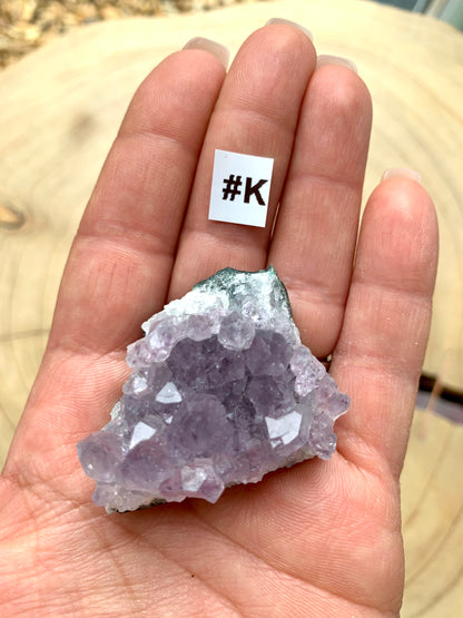 Amethyst Druzy Cluster Lilac 