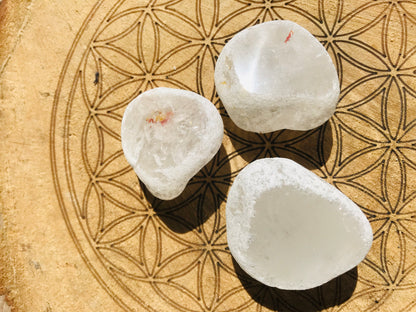 Clear Quartz Crystal Dragons Eggs - Crystal Boutique.co.uk