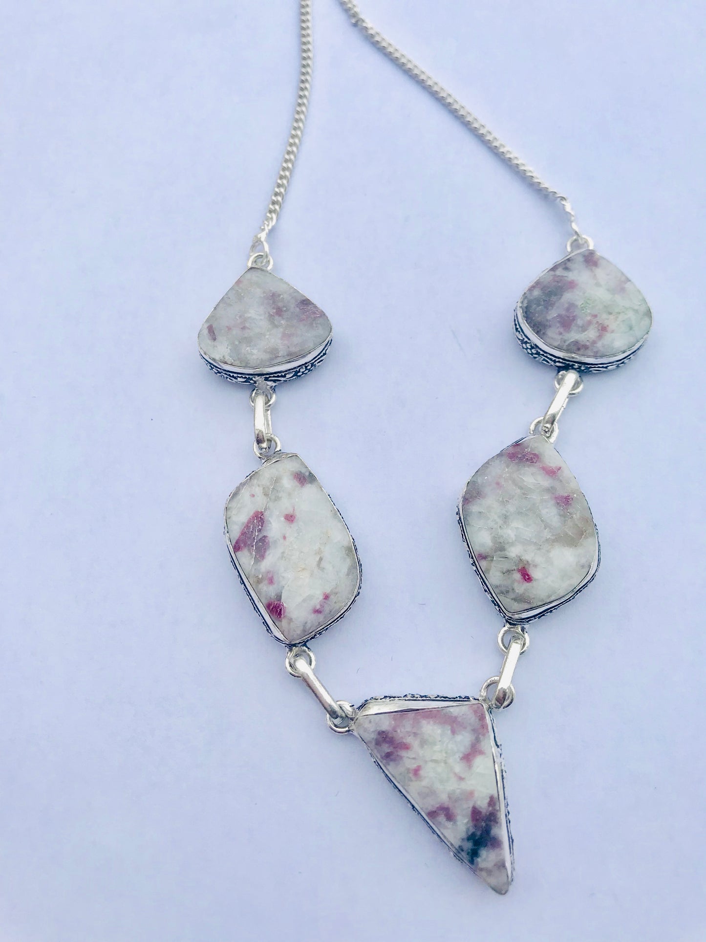 Tourmaline in Quartz Crystal Necklace - Happiness - Crystal Boutique.co.uk 