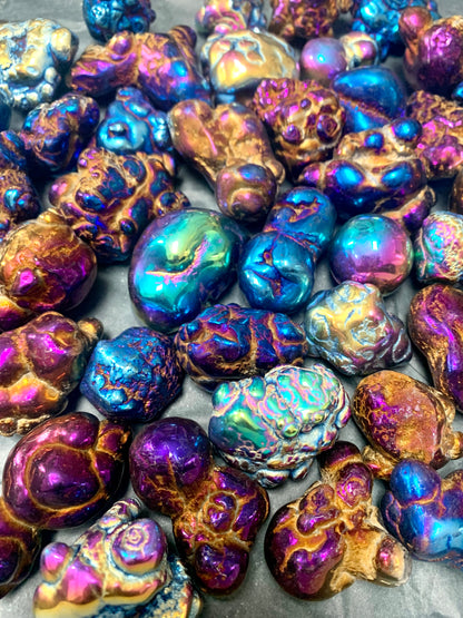 Chalcedony Rainbow Aura Space Bubbles