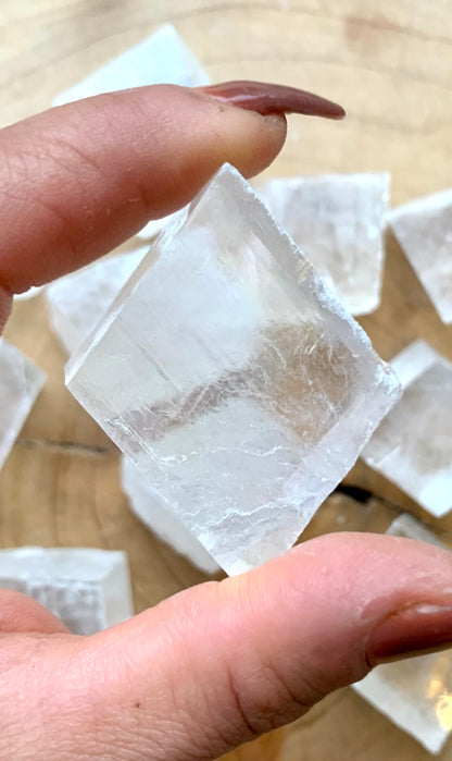 Calcite Clear Rhomb Piece