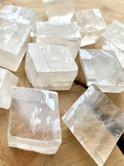 Calcite Clear Rhomb Piece