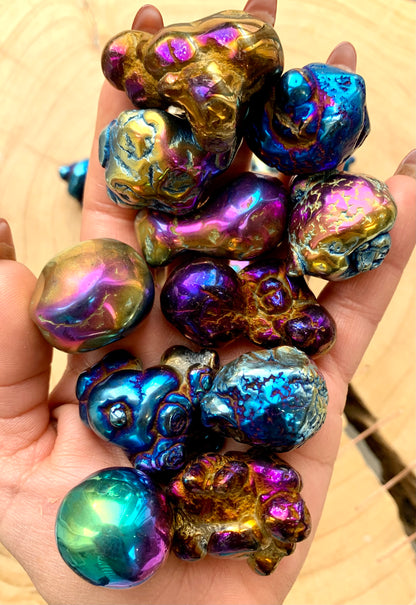 Chalcedony Rainbow Aura Space Bubbles