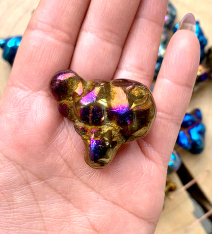 Chalcedony Rainbow Aura Space Bubbles