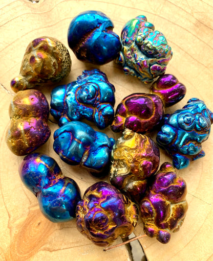Chalcedony Rainbow Aura Space Bubbles