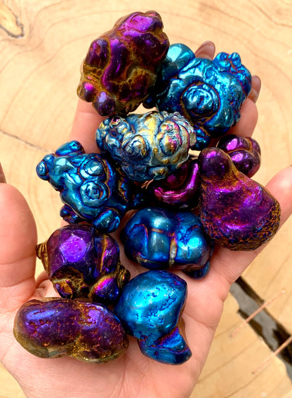 Chalcedony Rainbow Aura Space Bubbles
