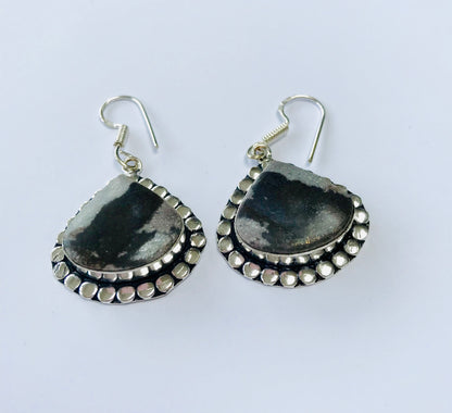 Outback Jasper Crystal Gemstone Earrings Crystal Boutique.co.uk