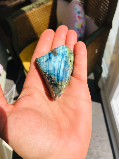 Labradorite One Sided Polished Stones - Crystal Boutique.co.uk