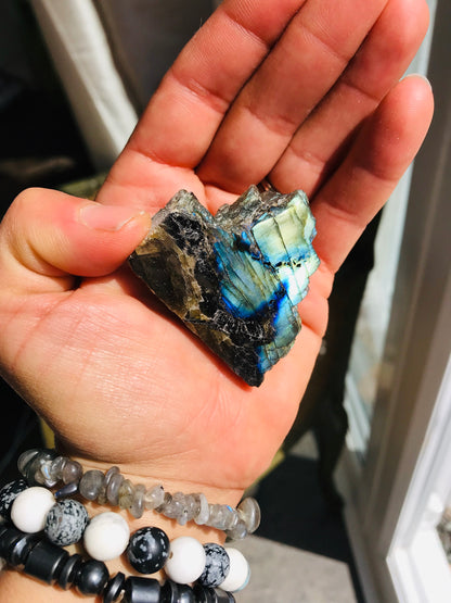 Labradorite One Sided Polished Stones - Crystal Boutique.co.uk