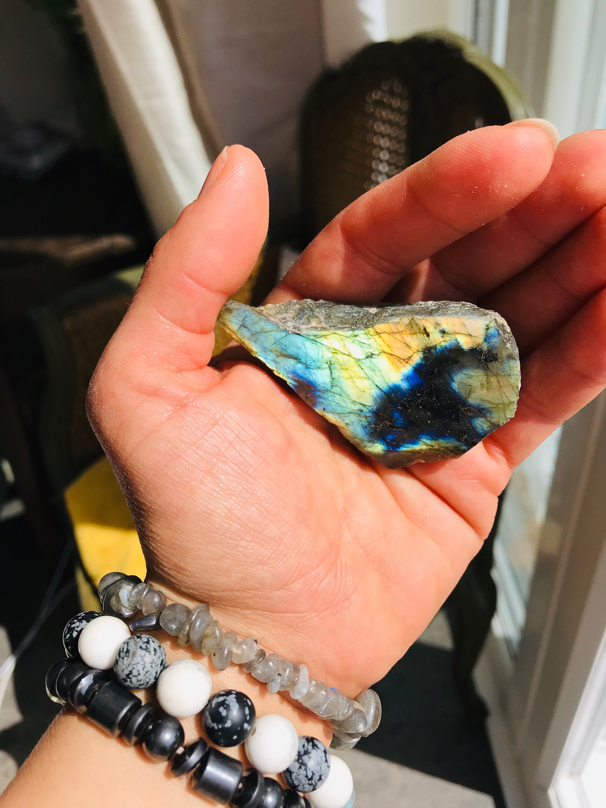 Labradorite One Sided Polished Stones - Crystal Boutique.co.uk
