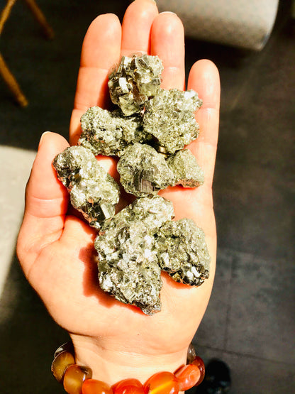 Pyrite Chispa Rough Stones Extra Quality Mineral - Crystal Boutique.co.uk