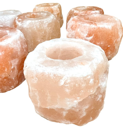 Himalayan Salt Tea-Light Candle Holder - Crystal Boutique.co.uk