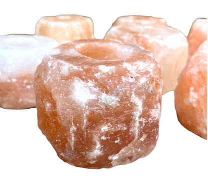 Himalayan Salt Tea-Light Candle Holder - Crystal Boutique.co.uk
