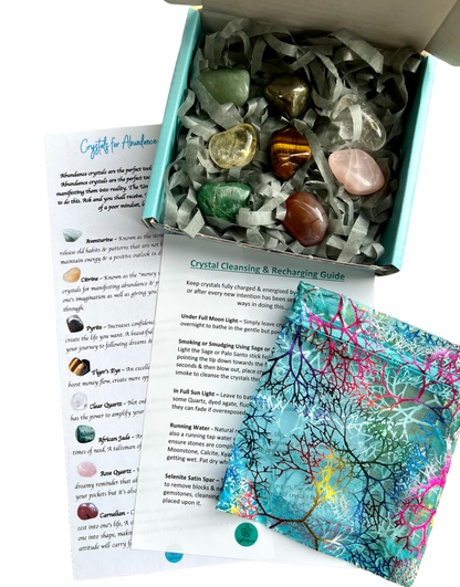 Crystals for Abundance & Success Set - CrystalBoutique.co.uk