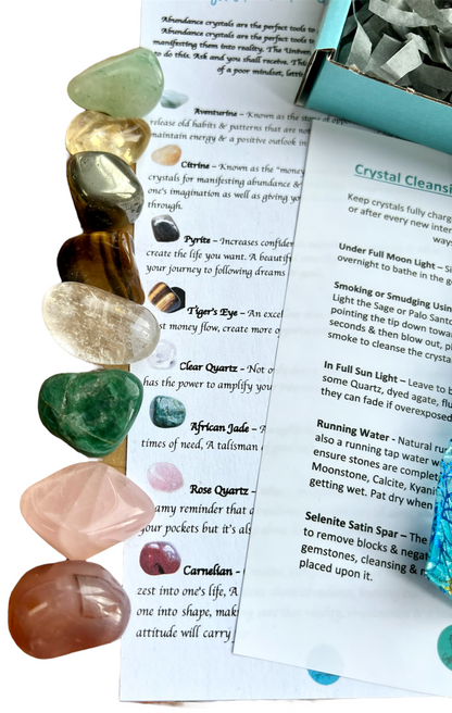Crystals for Abundance & Success Set - CrystalBoutique.co.uk