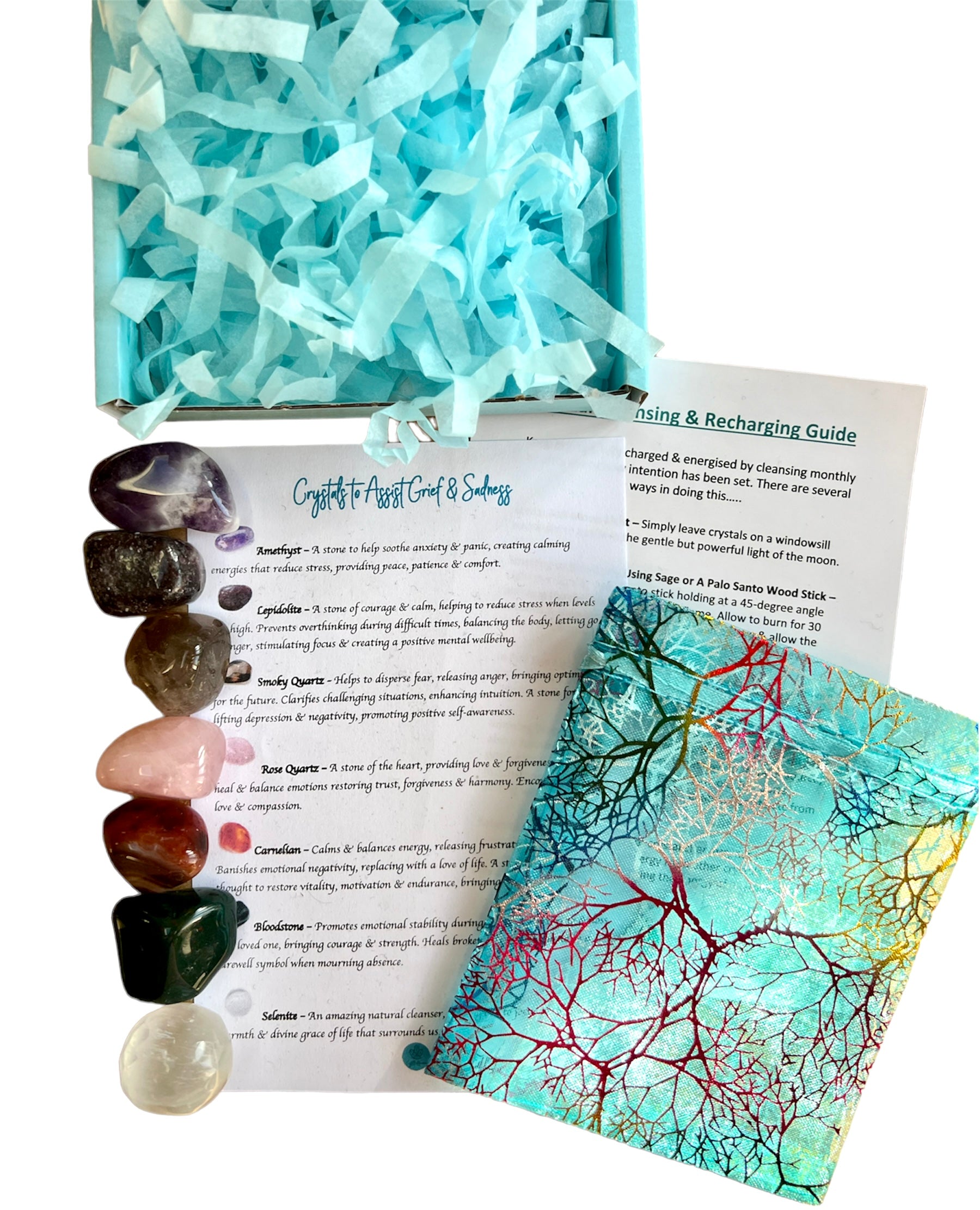 Crystals to Assist Grief & Sadness Gift Set