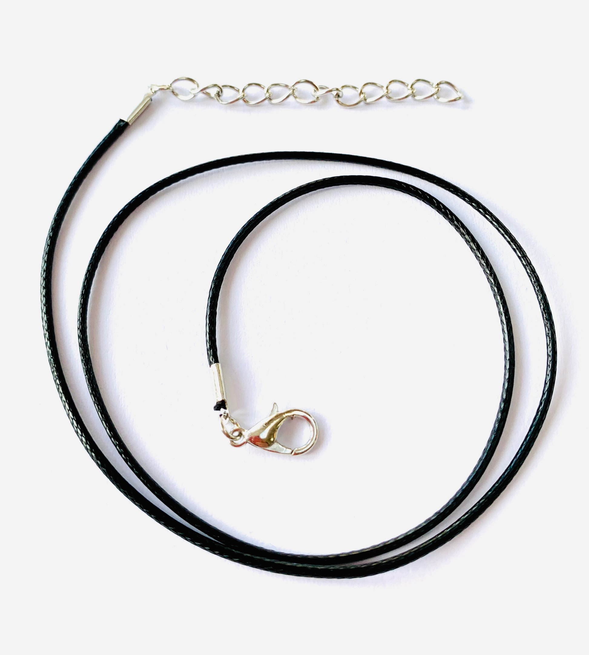 Soft Leather Corded Necklace 16.5" - Crystal Boutique.co.uk