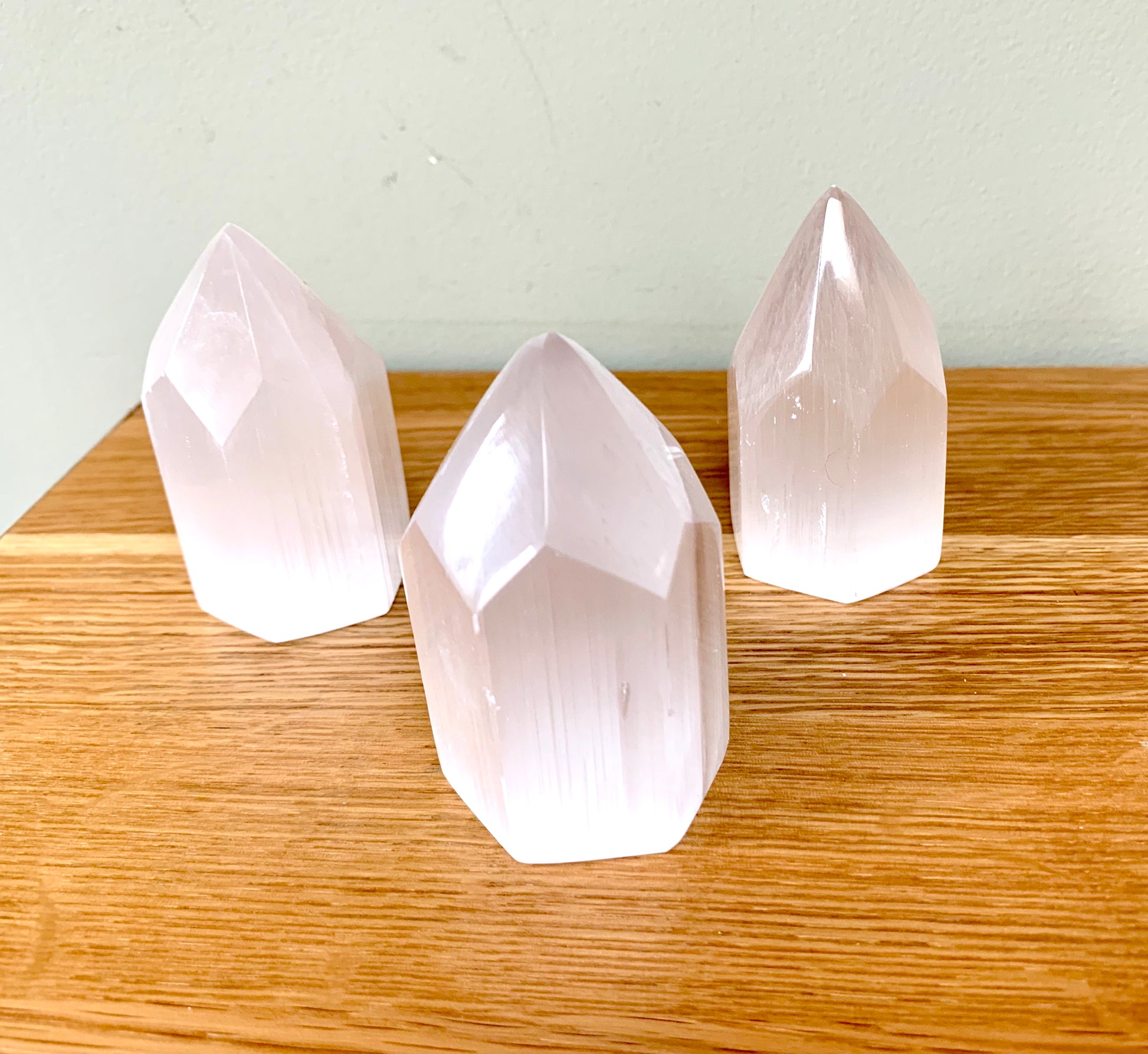Selenite Crystal Point - Crystal Boutique.co.uk