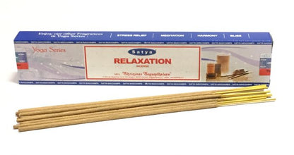 Relaxation Satya Premium Incense - CrystalBoutique.co.uk 