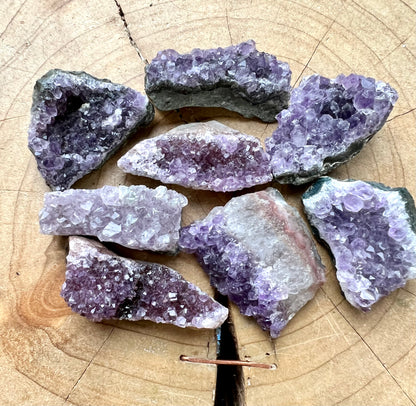 Amethyst Cluster Druzy Quartz Piece