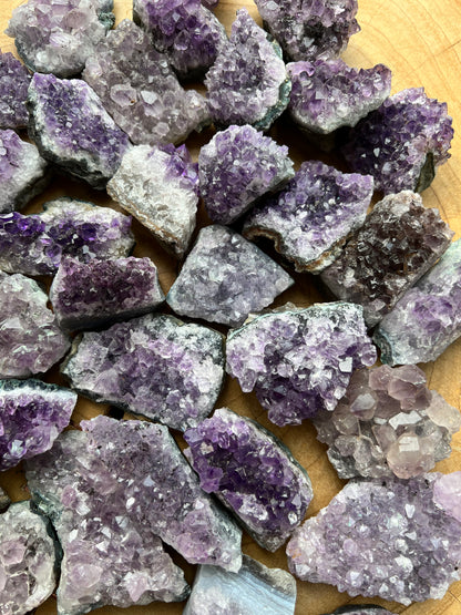 Amethyst Cluster Druzy Quartz Piece