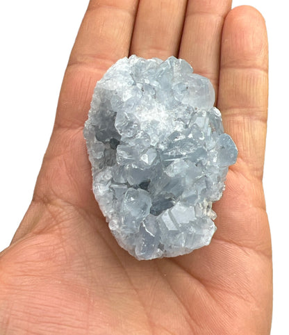 Celestite Natural Crystal Geode Clusters