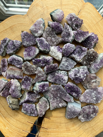 Amethyst Cluster Druzy Quartz Piece