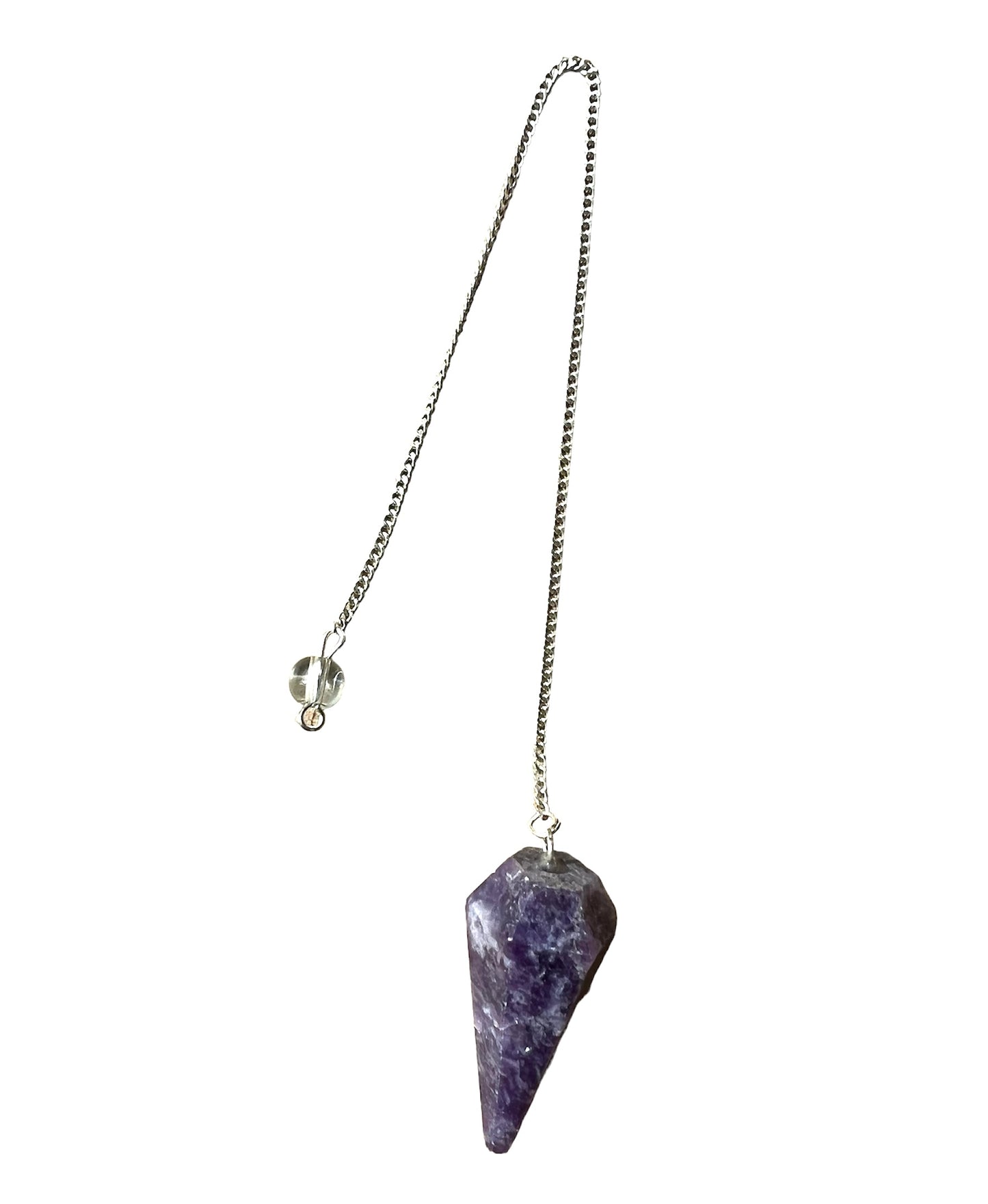 Lepidolite Crystal Dowsing Pendulums