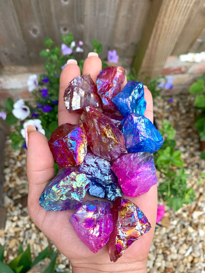 Aura Quartz Dragon Rock