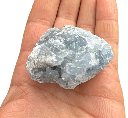 Celestite Natural Crystal Geode Clusters