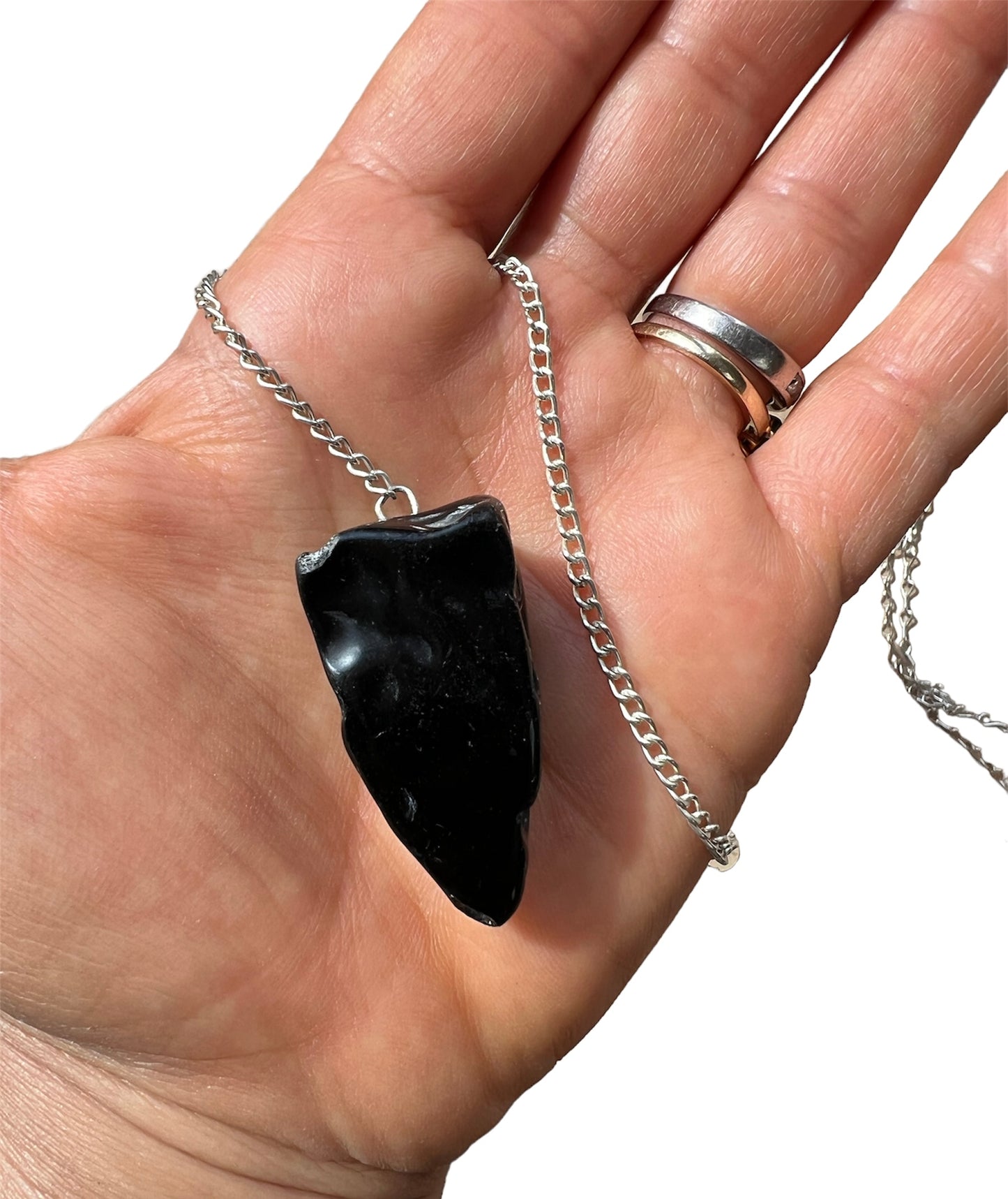 Black Obsidian Crystal Dowsing Pendulums