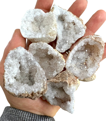 Natural Quartz Geode Cluster